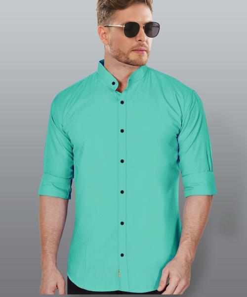 Light Blue/Striped Loose Fit Poplin shirt